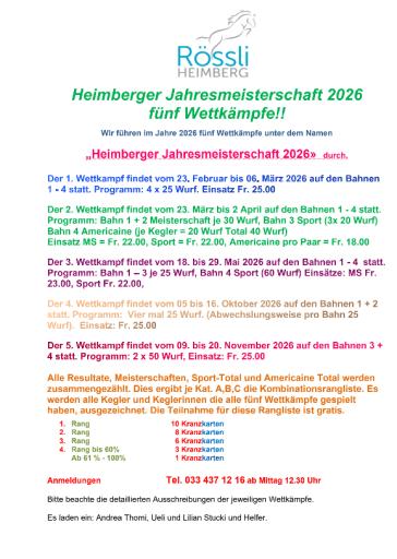 Heimberger Jahres-MS 2026